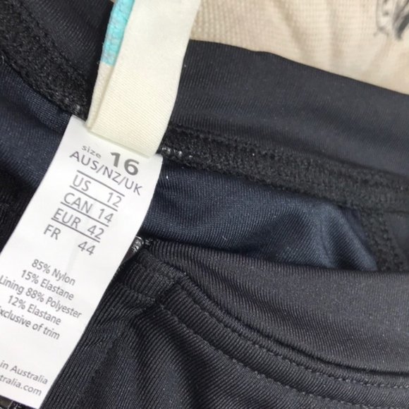 NWOT SEA LEVEL Front Zip One-Piece Swimsuit - Picture 5 of 8